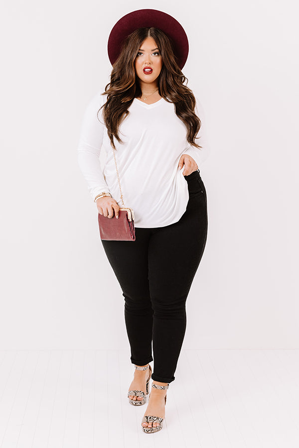 KanCan The Parker Midrise Skinny in Black Curves Image - 4