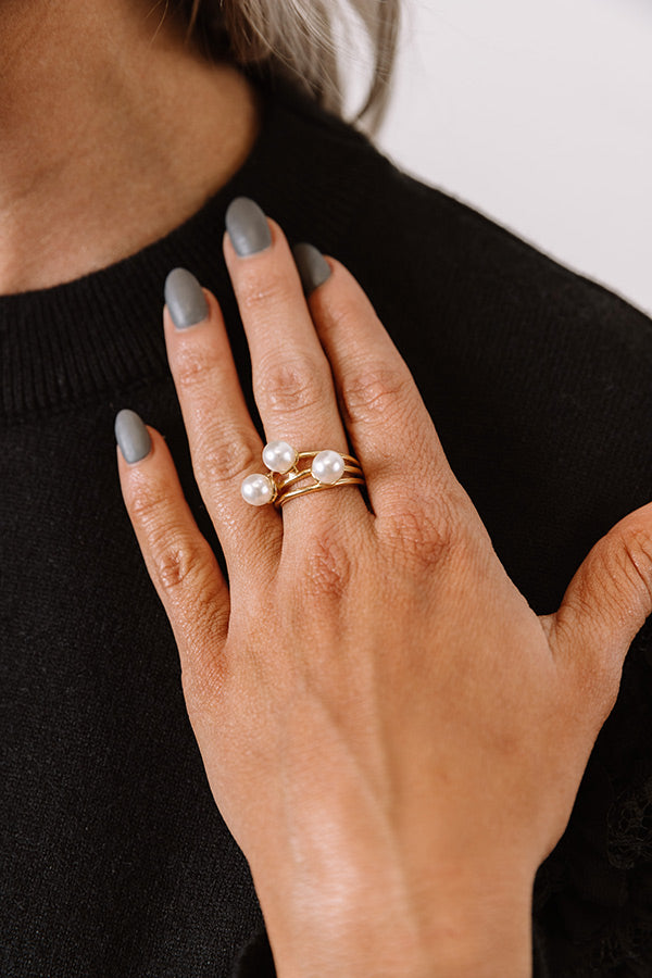 Prized Treasures Pearl Ring Image - 3