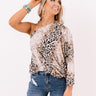 Chic Mood Snake Print Top Image - 1