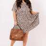 Twirls In Telluride Leopard Babydoll Dress Curves Image - 1