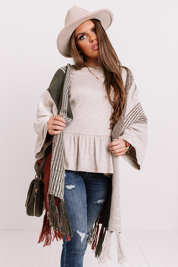 Stay Chilly Colorblock Cardigan Image - 1