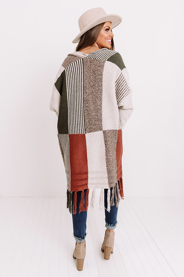 Stay Chilly Colorblock Cardigan Image - 1