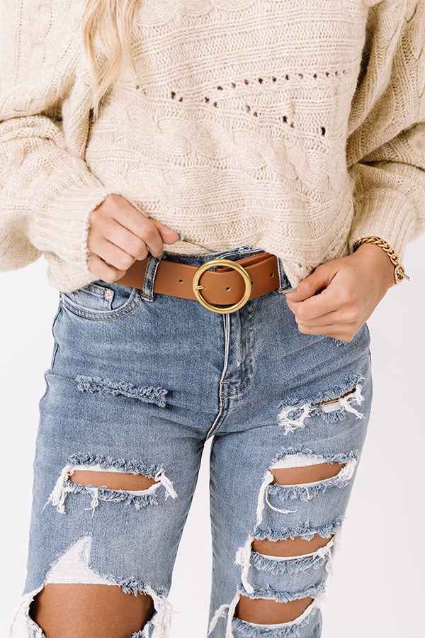 Effortless In Estes Park Belt In Brown Image - 3