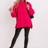 Cocoa Mood Shift Sweater In Hot Pink Image - 1