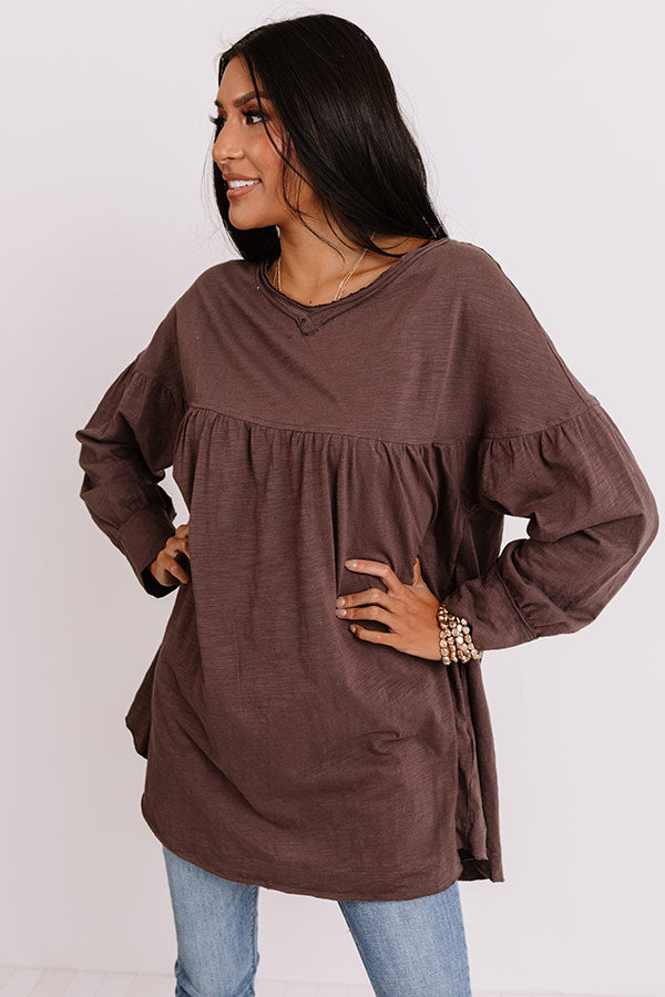 Country Stroll Shift Dress In Vineyard Grape Image - 3