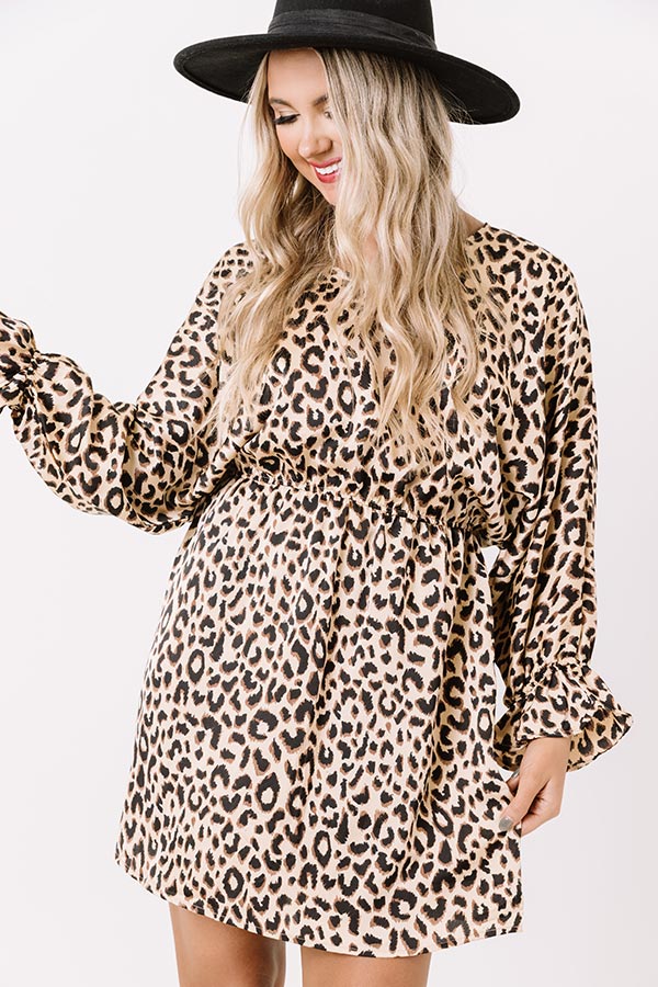 Cider Chic Leopard Dress Image - 3