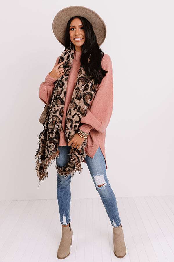 Cocoa Mood Shift Sweater In Blush Image - 2