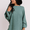 Effortless In Estes Park Shift Sweater In Pear Image - 1