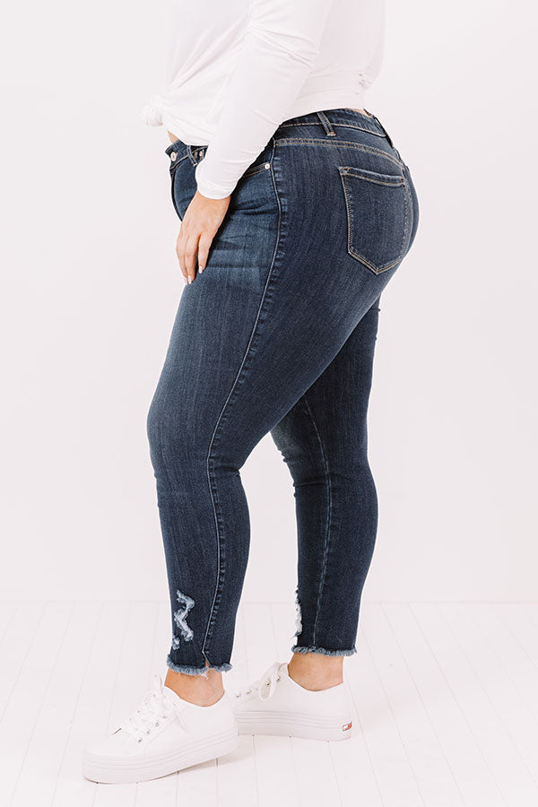 KanCan The Romy Midrise Ankle Skinny   Curves Image - 3