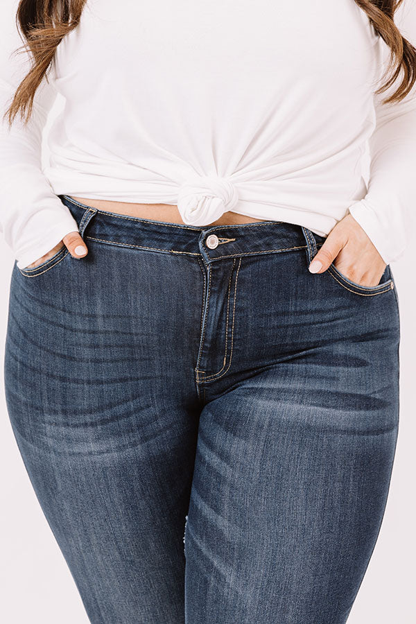 KanCan The Romy Midrise Ankle Skinny   Curves Image - 4