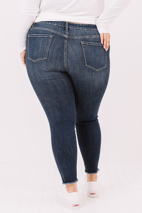 KanCan The Romy Midrise Ankle Skinny   Curves Image - 5