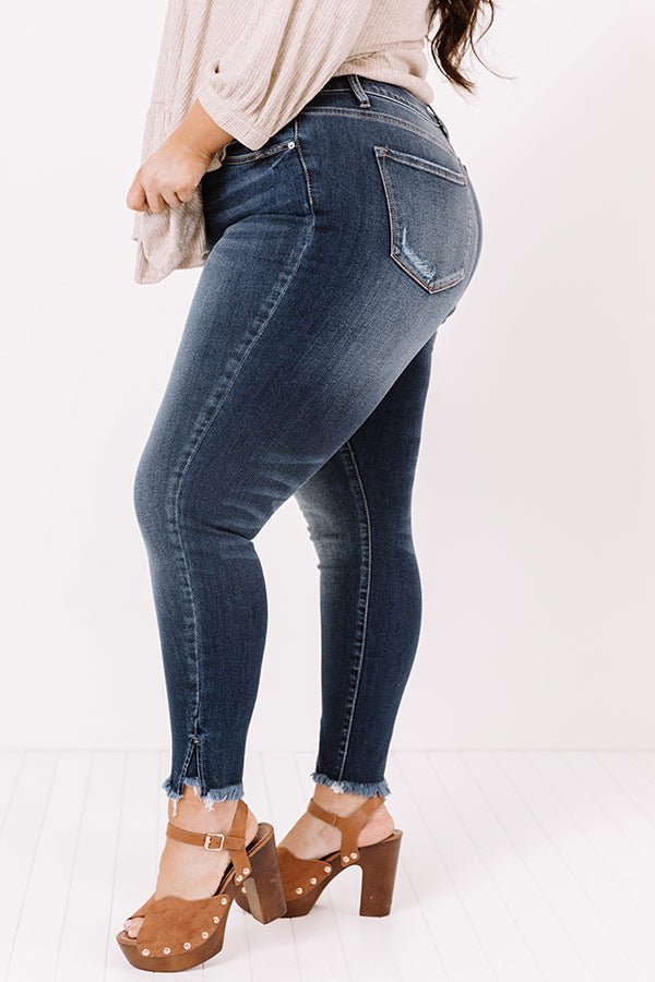 KanCan The Leo High Waist Ankle Skinny   Curves Image - 2