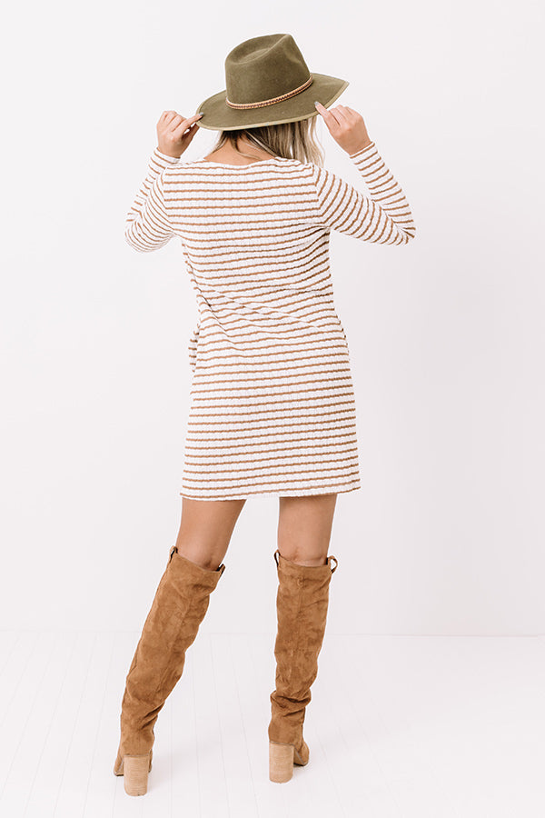 Wait A Minute Stripe Dress Image - 4