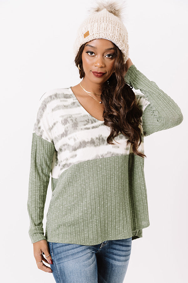 Earl Grey Afternoon Tie Dye Top Image - 1