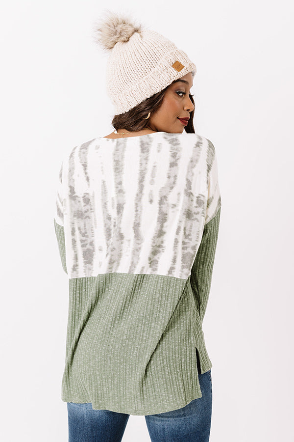 Earl Grey Afternoon Tie Dye Top Image - 4