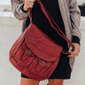 Broadway Ticket Crossbody In Aurora Red Image - 1