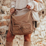 All About It Crossbody In Tan Image - 1
