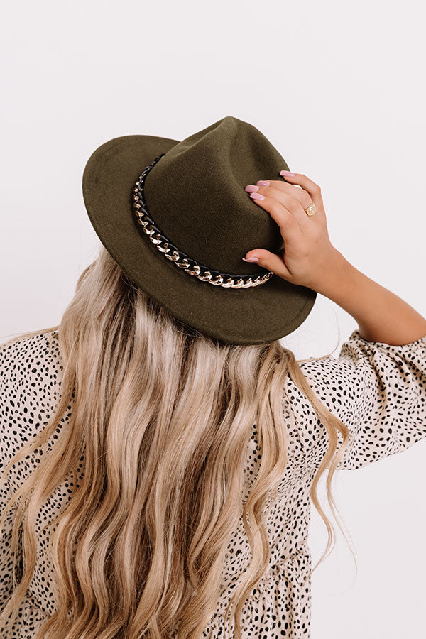 Cider And Hugs Hat In Olive Image - 2