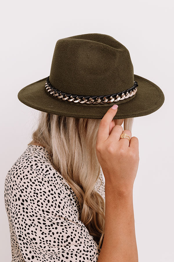 Cider And Hugs Hat In Olive Image - 1