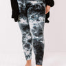 Lady Of Leisure Tie Dye Legging Curves Image - 1