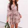 Central Park Strolling Babydoll Dress in Taupe Image - 1