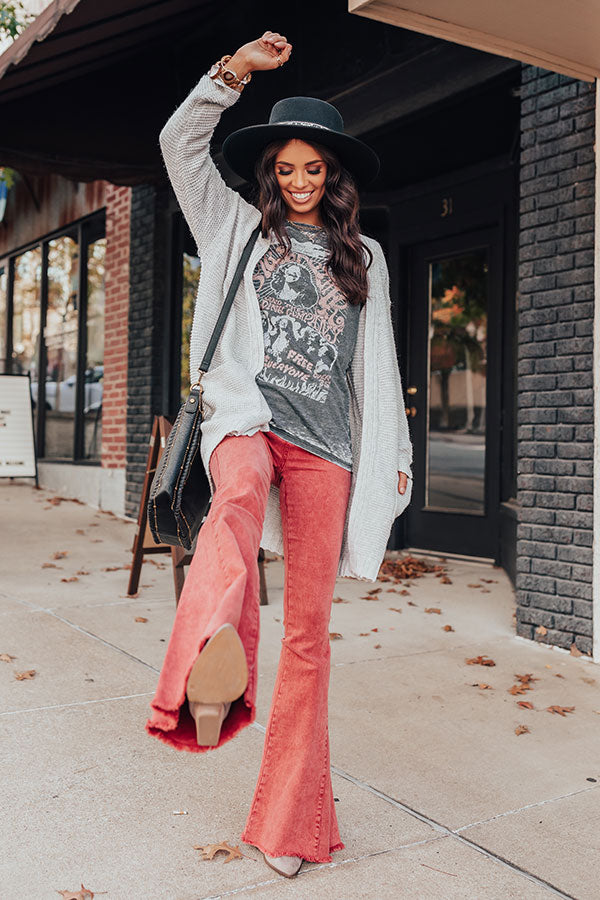 Cuddles On My Mind Knit Cardigan in Light Grey Image - 2