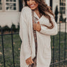 Cuddles On My Mind Knit Cardigan in Cream Image - 1