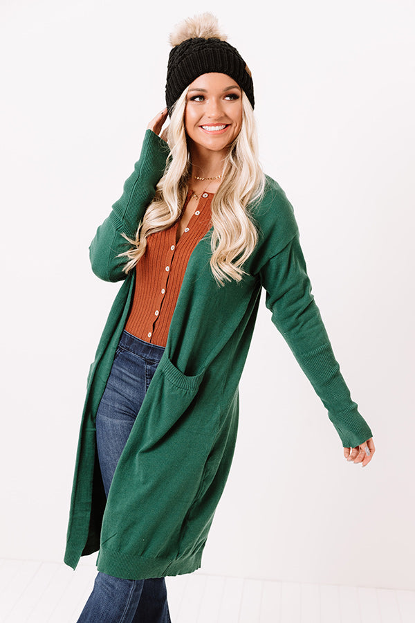 Airstream Dreams Cardigan In Green Image - 1