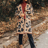 Early Bird Leopard Cardigan In Mocha Image - 1