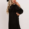Everglow Shift Dress In Black Image - 1