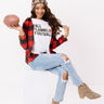 Fall, Flannels, Football Tee Image - 1