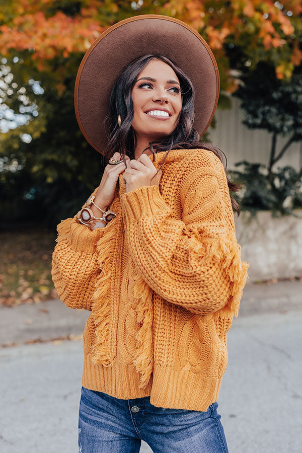 Vermont Getaway Fringe Sweater Image - 5