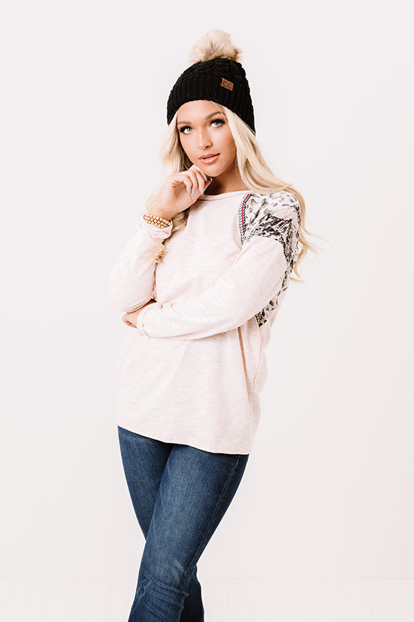 Perfectly Curated Shift Top in Pink Image - 1