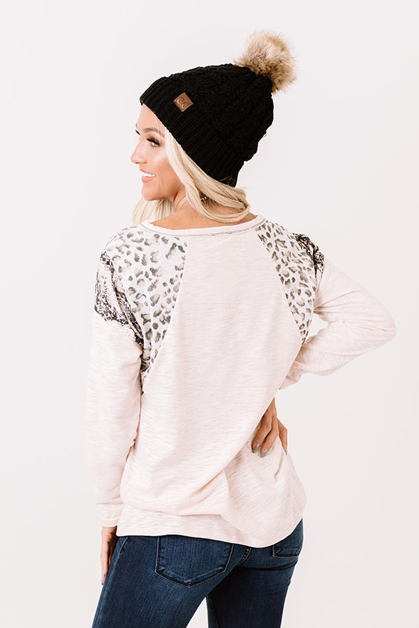 Perfectly Curated Shift Top in Pink Image - 4