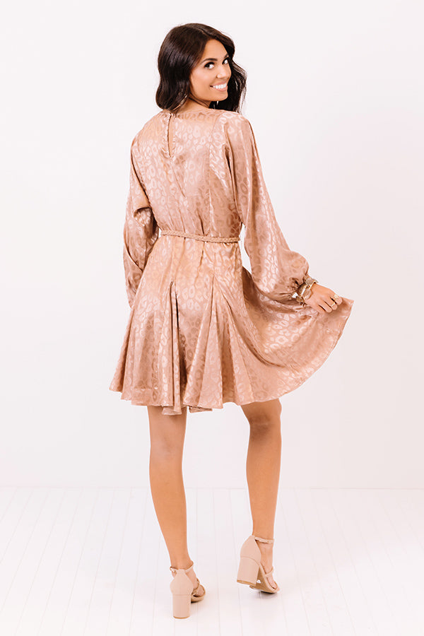 Catch My Gaze Leopard Dress Image - 3