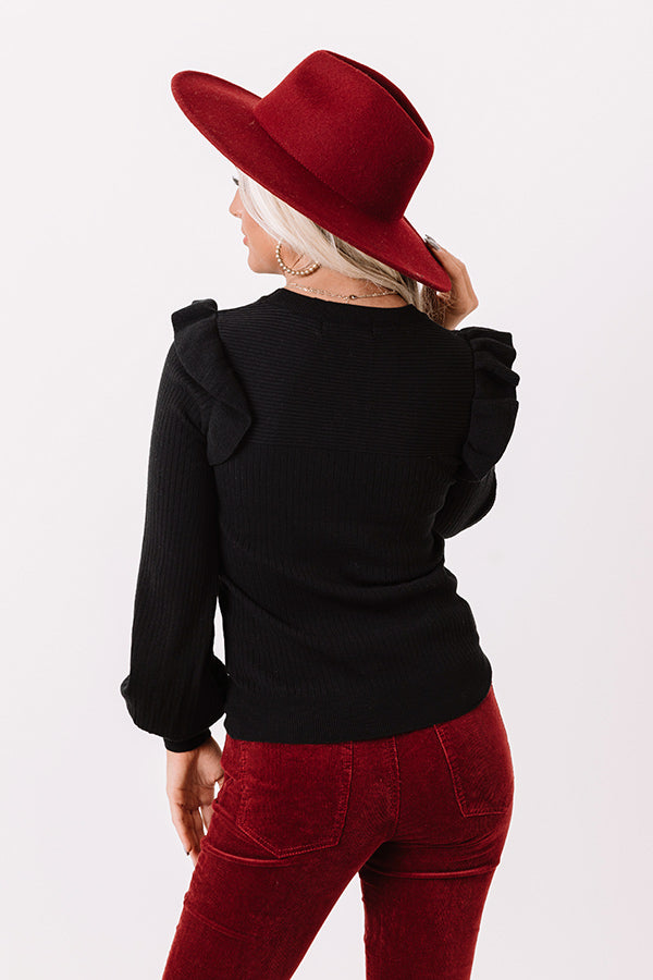 Perfect Remedy Top In Black Image - 5