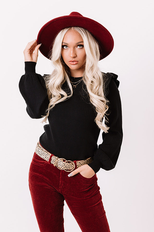 Perfect Remedy Top In Black Image - 1