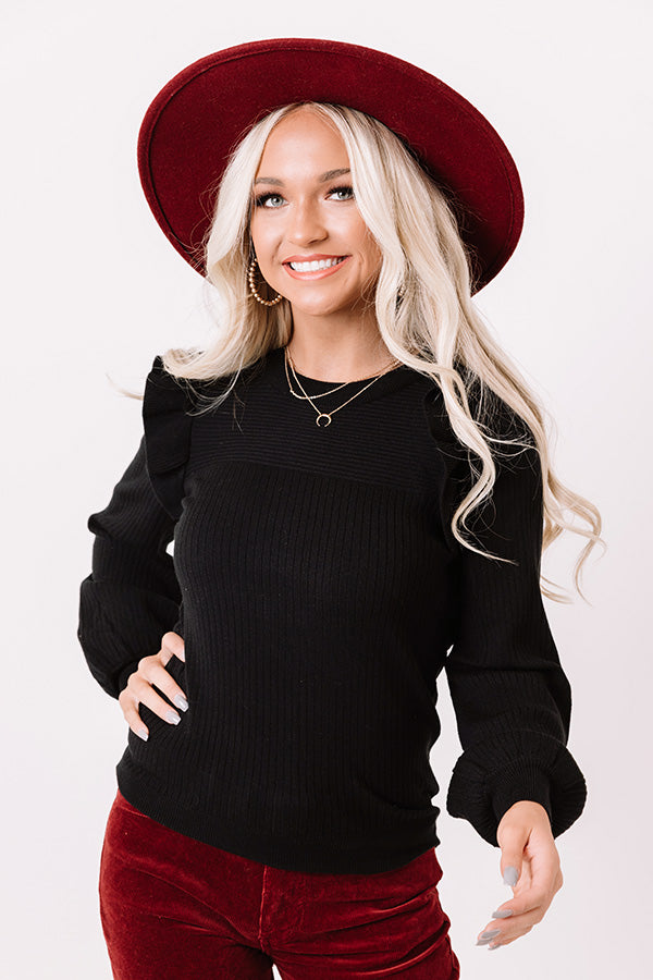 Perfect Remedy Top In Black Image - 4