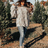 Mood Booster Fringe Sweater In Grey Image - 1