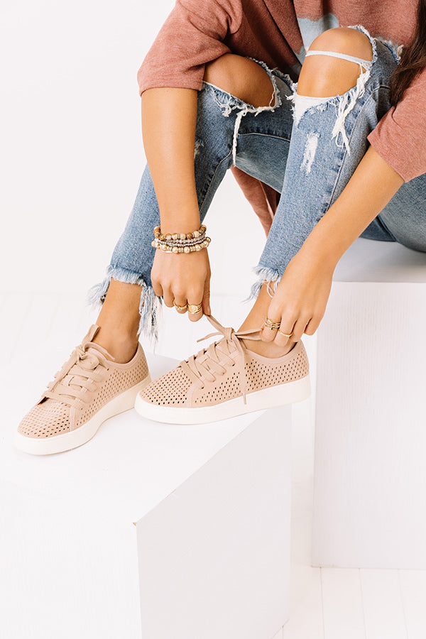 The Kitt Sneaker In Iced Latte Image - 1