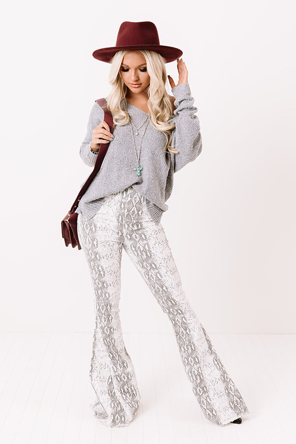 Beyond Today Shift Sweater In Grey Image - 2