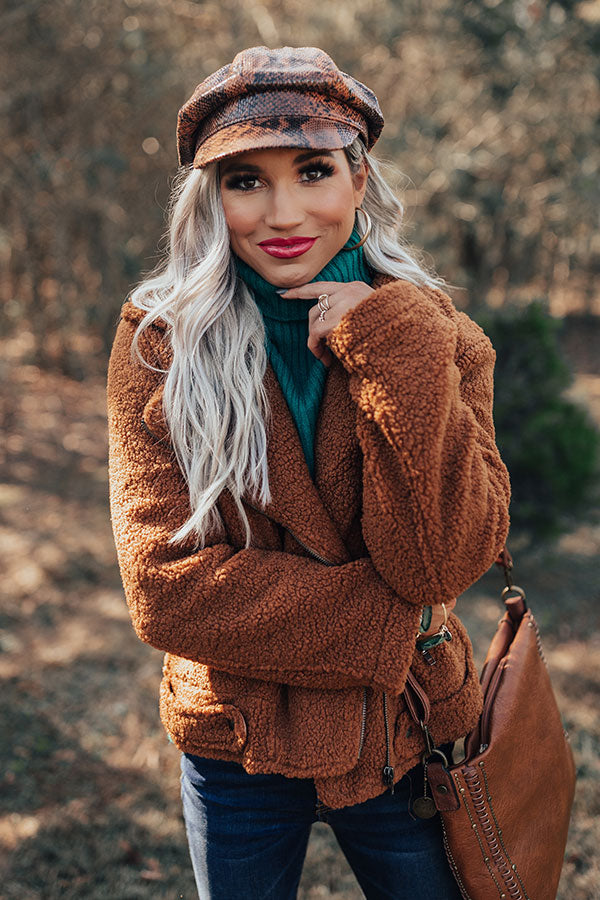 Wardrobe Nyc Sherpa Jacket BLANK NYC SIZE: XL Warm Hearts Quilted