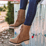 The Colleen Faux Suede Boot Image - 1