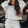 Cozy Aesthetic Sweatshirt in Ivory Image - 1