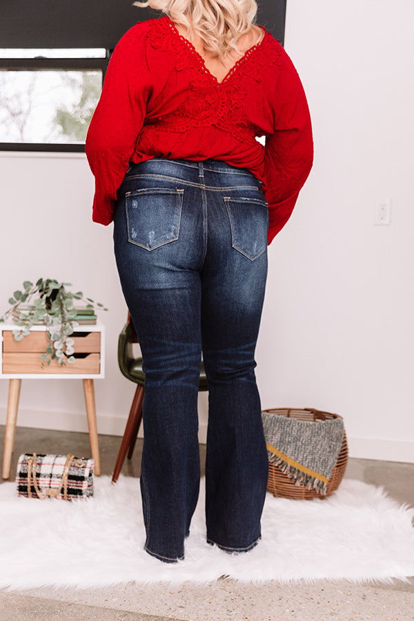 KanCan The Anderson High Waist Flare   Curves Image - 4