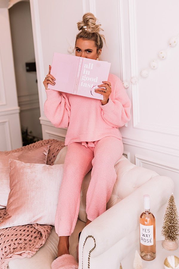 Infinitely Cozy Sweater In Pink Image - 4