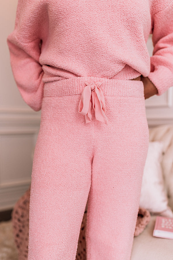 Infinitely Cozy Joggers In Pink Image - 2