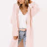 Can't Stop Me Now Knit Cardigan In Light Pink Image - 1