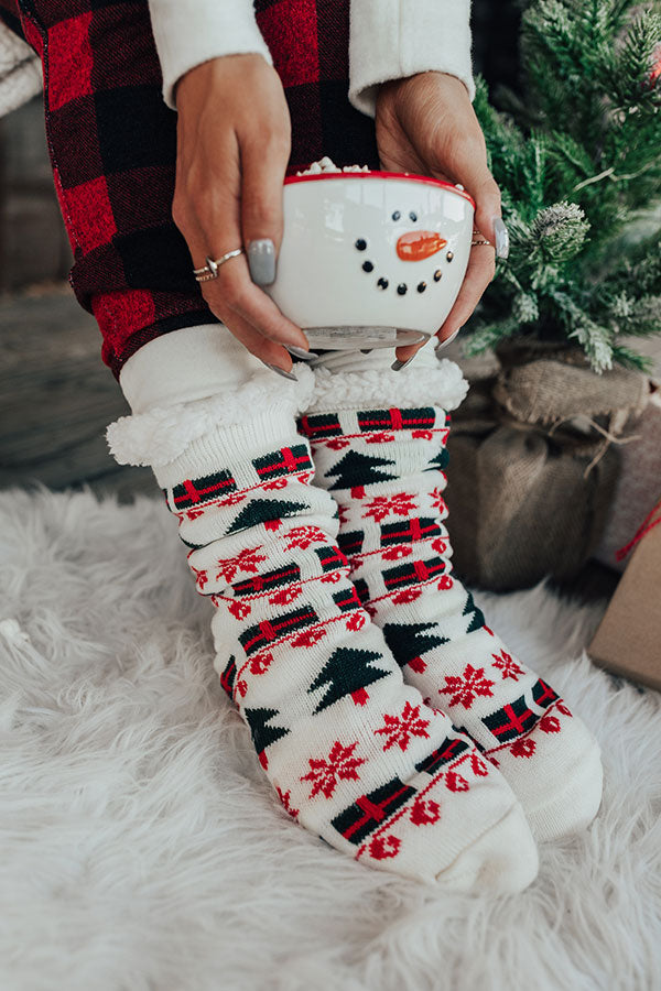 Snowmass Sherpa Lined Slipper Socks – Impressions Online Boutique