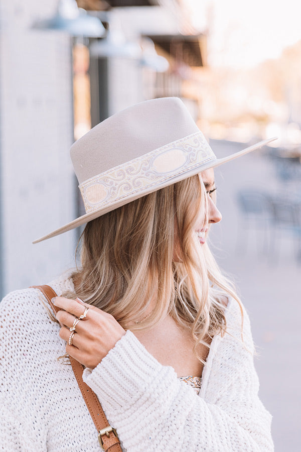 The Right Idea Wool Stiff Brim Fedora Image - 5